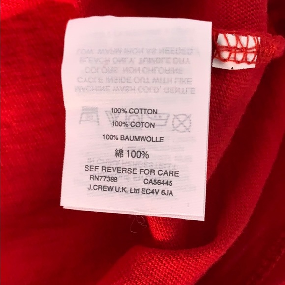 J Crew Sequins Terrier T-shirt - Picture 7 of 7